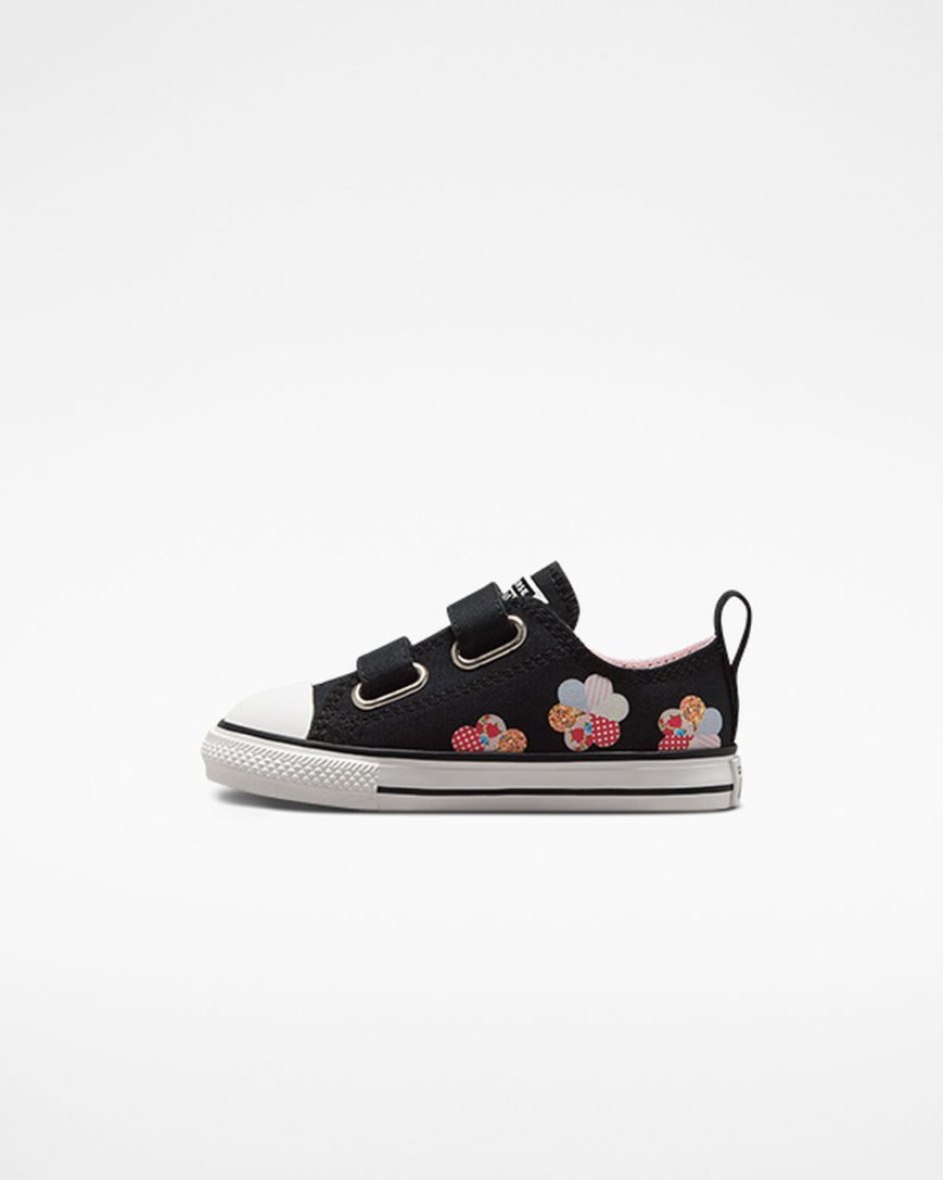 Zapatillas Bajas Converse Chuck Taylor All Star Easy-On Crafted Patchwork Niña Negras Naranjas Rosas | PE L2705P